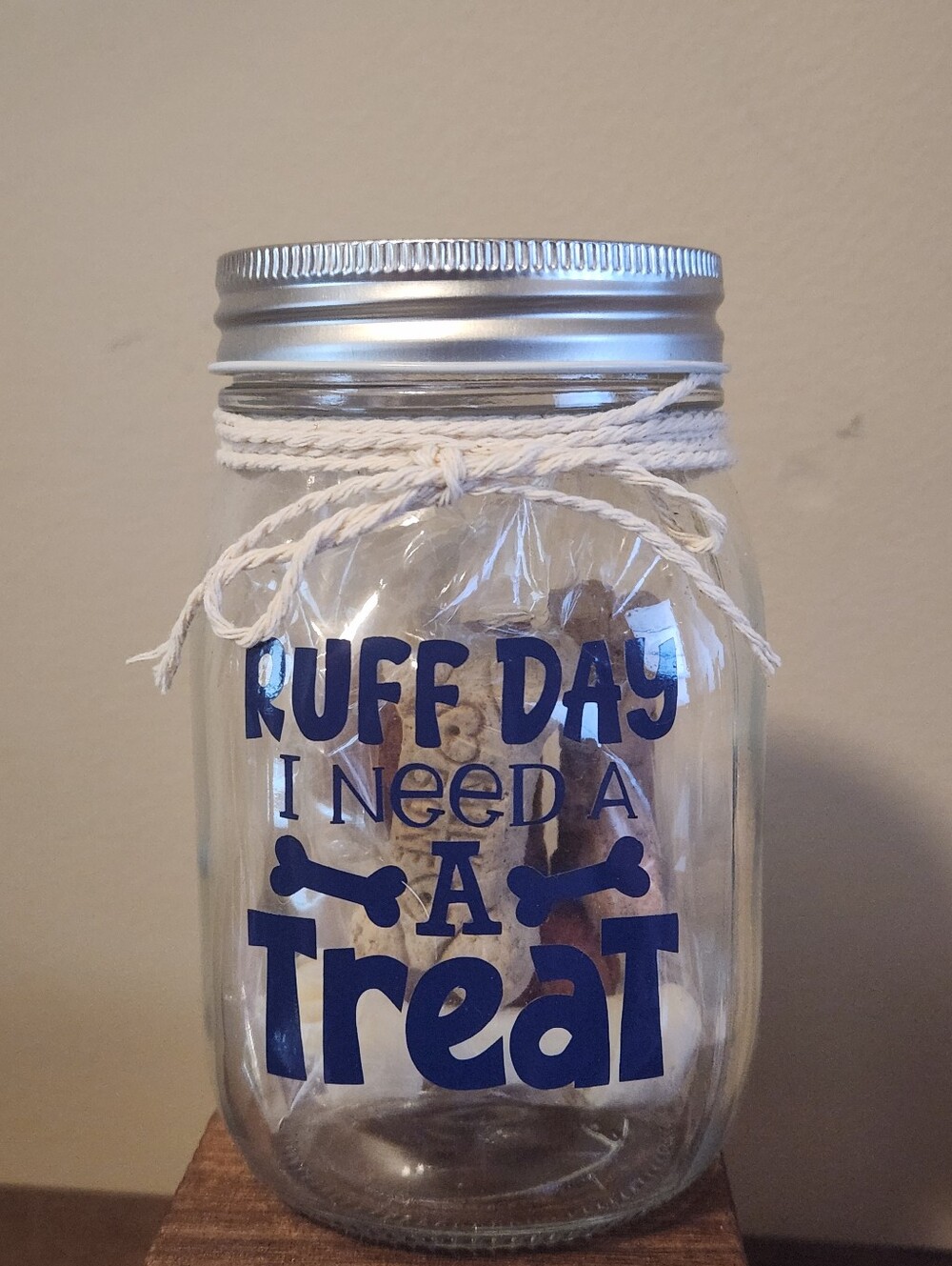 DOG TREAT JAR